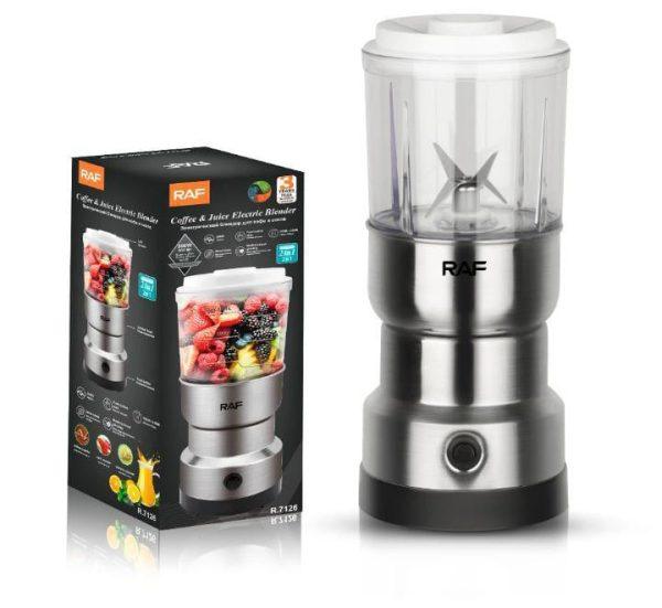 2-in-1 Electric Coffee & Juice Blender - Grinder for Beans, Spices, Herbs, Salt & Pepper