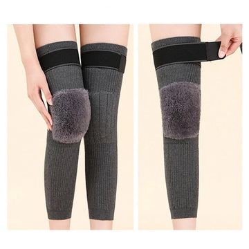 Thick Warm Wool Kneepad for Women Men Old People