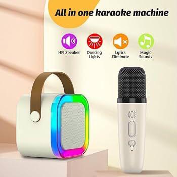 🎤 Karaoke Sound System with Mic – Fun & Portable Entertainment 🎶