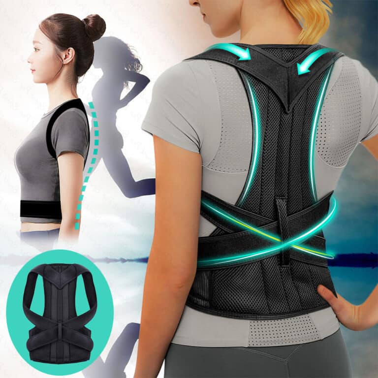 Back Pain Belt & Posture Corrector – Shoulder Support for Upper and Lower Back Pain Relief